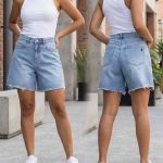 Spodenki jeansowe damskie (XS-XL_ 10) 5527686