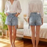 Spodenki jeansowe damskie (XS-XL_ 10) 5527693
