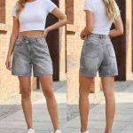 Spodenki jeansowe damskie (XS-XL_ 10) 5527669